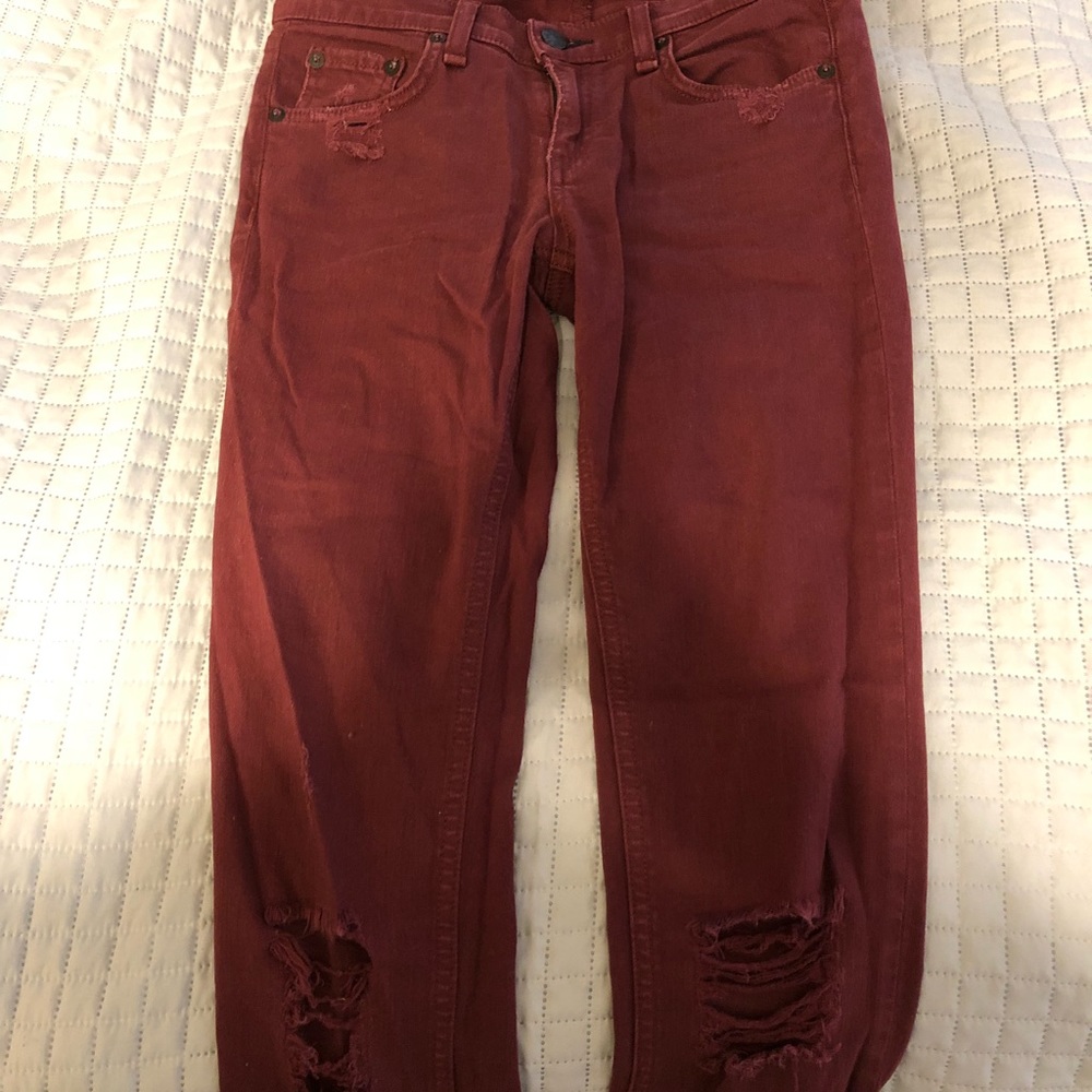 Rag & Bone Ripped Jeans